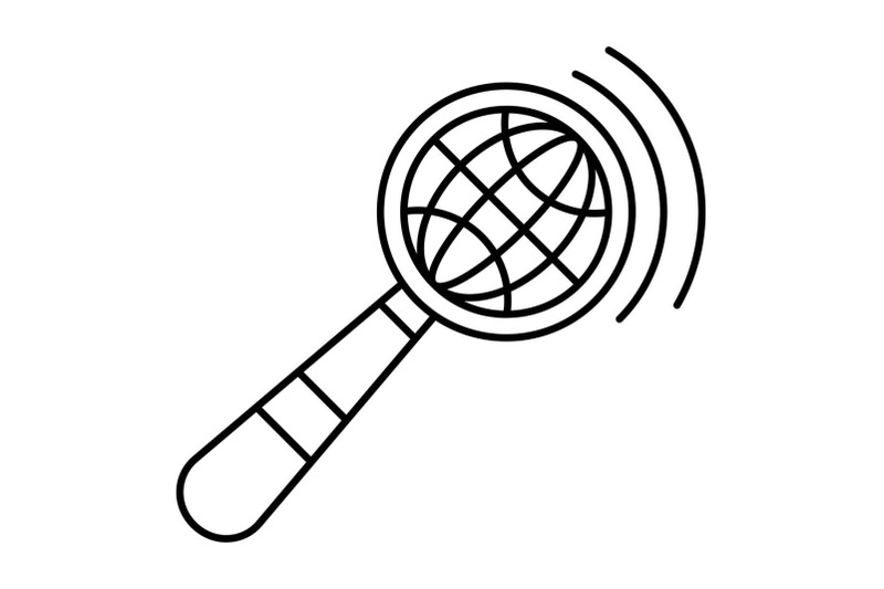 magnified-global-glass-icon-outline-style