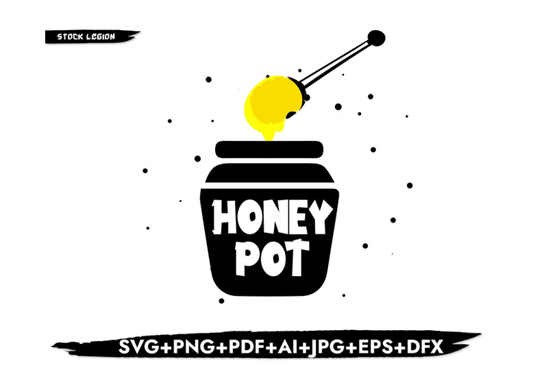 honey-pot-dipper-svg