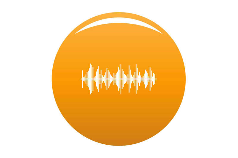 equalizer-player-icon-vector-orange