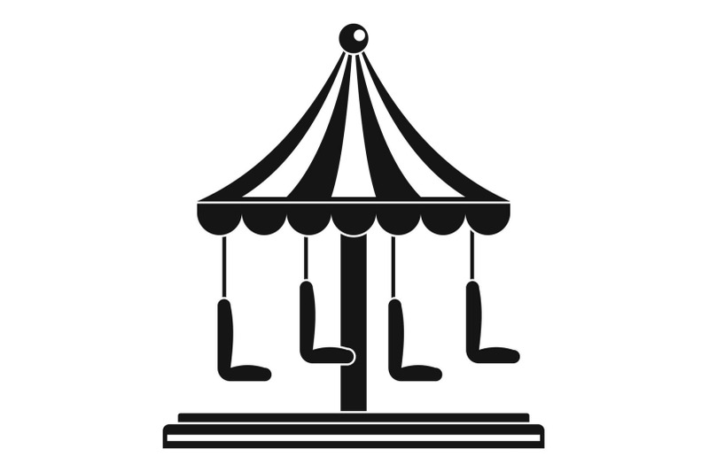 circus-carousel-icon-simple-style