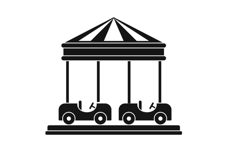 car-carousel-icon-simple-style