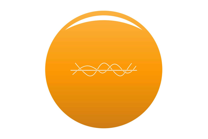 equalizer-effect-record-icon-vector-orange