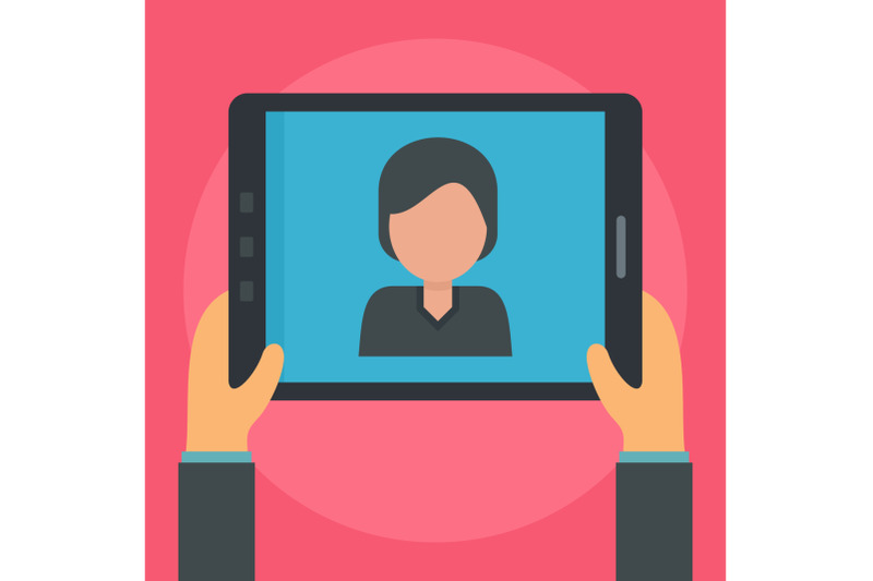 video-call-icon-flat-style