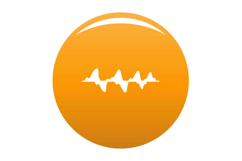 equalizer-media-icon-vector-orange