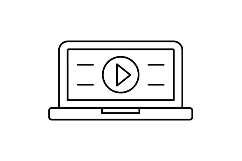 video-play-icon-outline-style