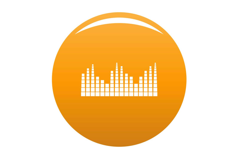 equalizer-level-radio-icon-vector-orange