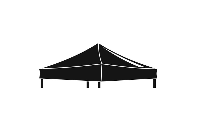 pavilion-tent-icon-simple-style