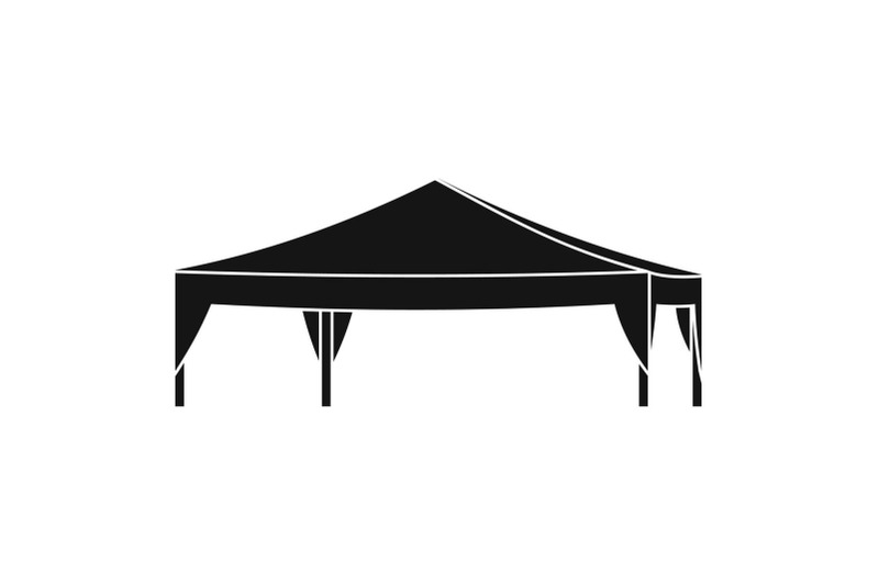 event-tent-icon-simple-style