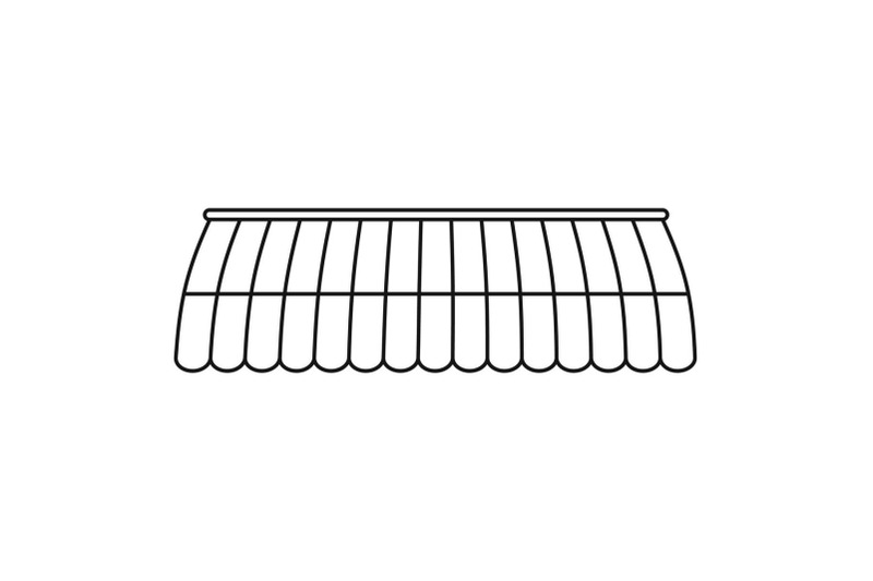 awning-shop-tent-icon-outline-style