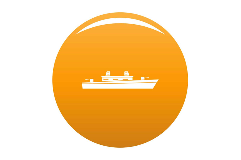 ship-military-icon-vector-orange