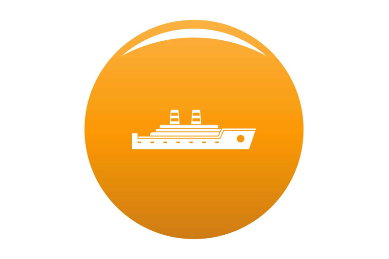 ship-passenger-icon-vector-orange