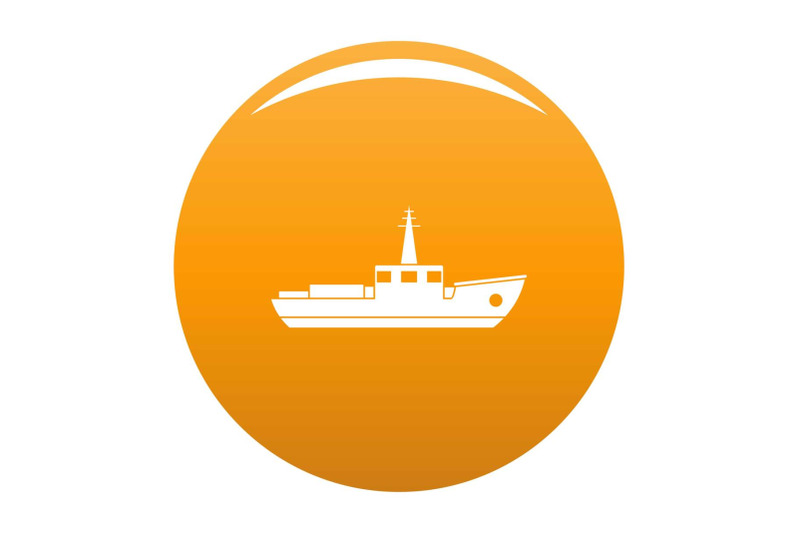 ship-fishing-icon-vector-orange