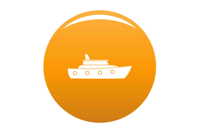 ship-sea-icon-vector-orange