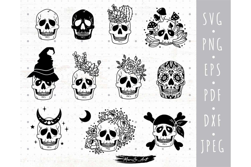 mystical-floral-skull-svg-bundle