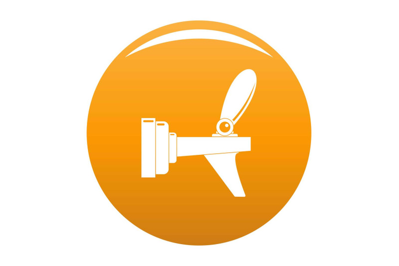 metal-tap-icon-vector-orange