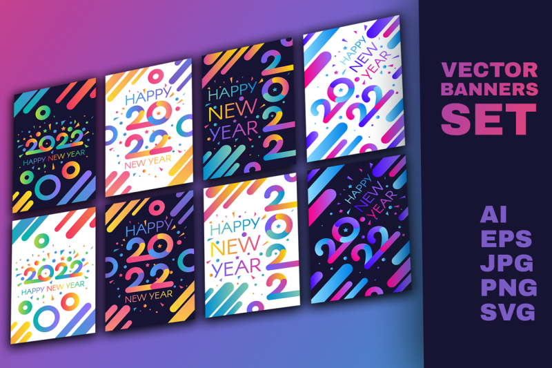 modern-happy-new-2022-year-banners-set