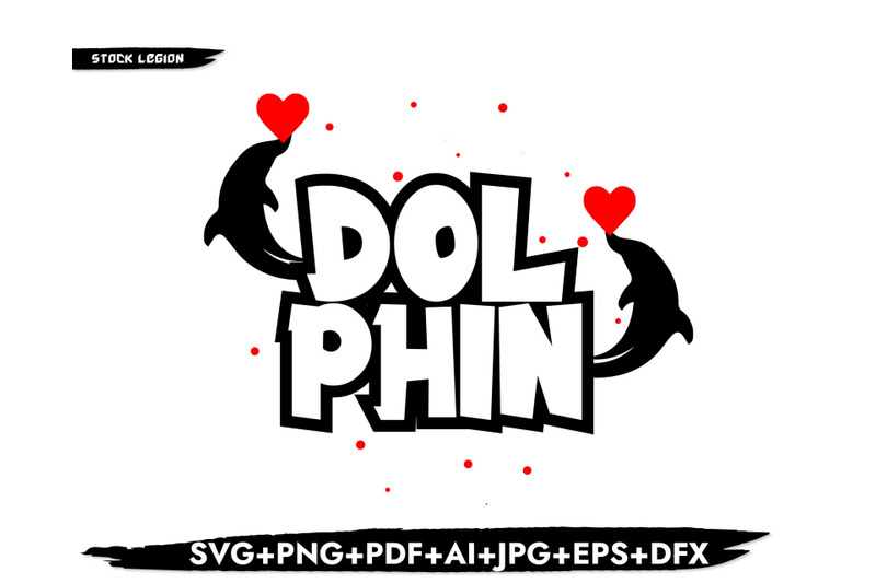 dolphin-love-hearts-svg