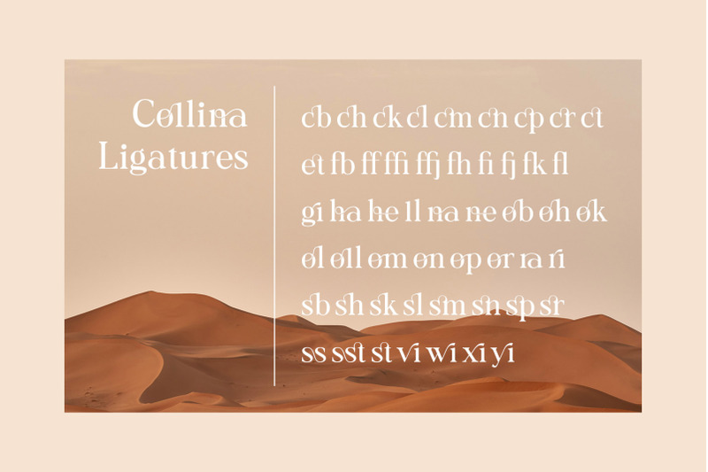 collina-ligature-serif-font
