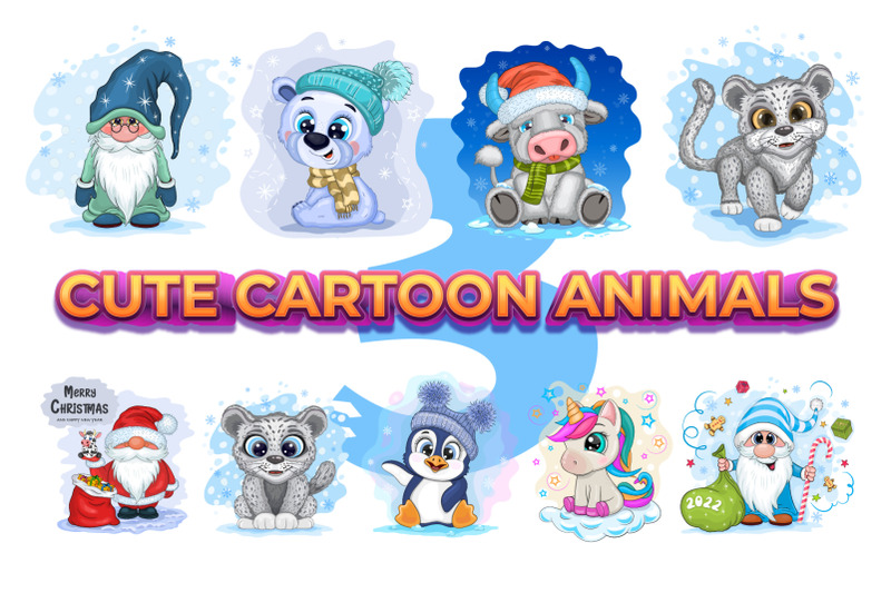 set-of-cute-cartoon-animals-characters-03