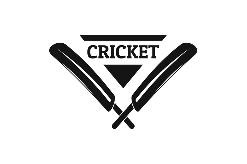 cricket-logo-simple-style