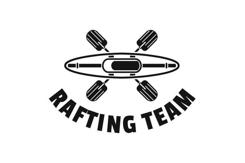 rafting-team-logo-simple-style