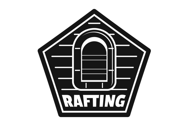 rafting-logo-simple-style