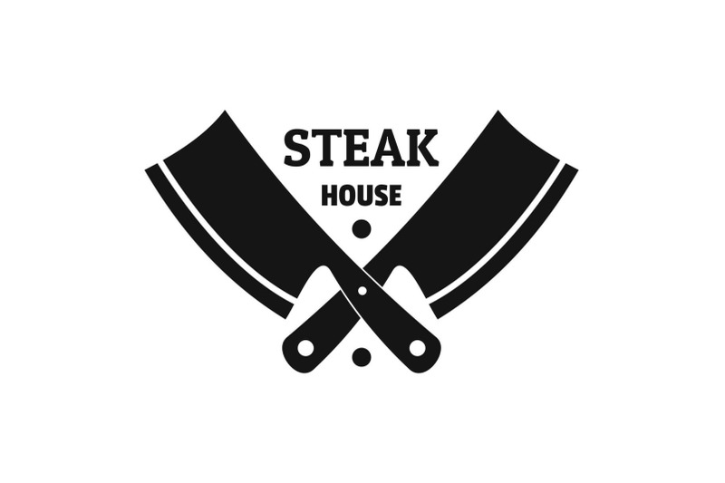 steak-house-logo-simple-style