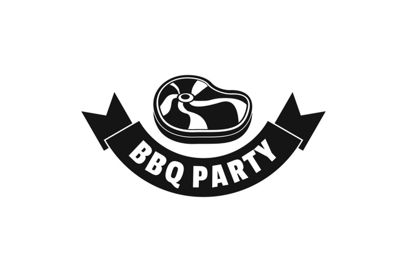 steak-bbq-party-logo-simple-style