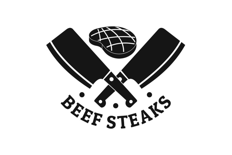 beef-bbq-steaks-logo-simple-style