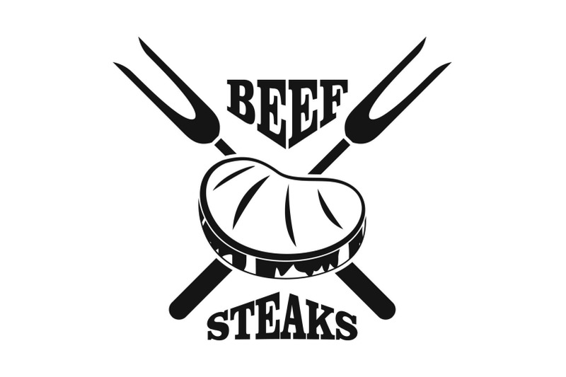 beef-steaks-logo-simple-style