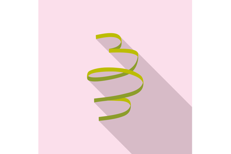 lime-serpentine-icon-flat-style