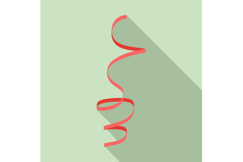 festive-xmas-ribbon-icon-flat-style
