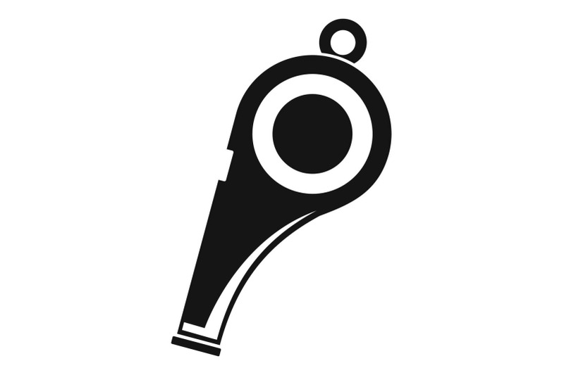 whistle-icon-simple-style