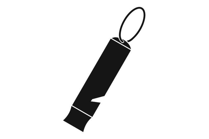kid-whistle-icon-simple-style