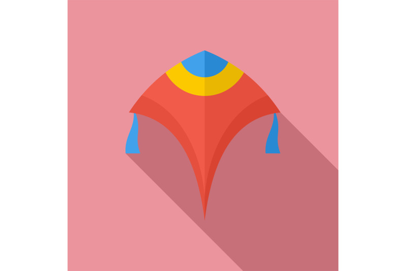 paper-kite-icon-flat-style