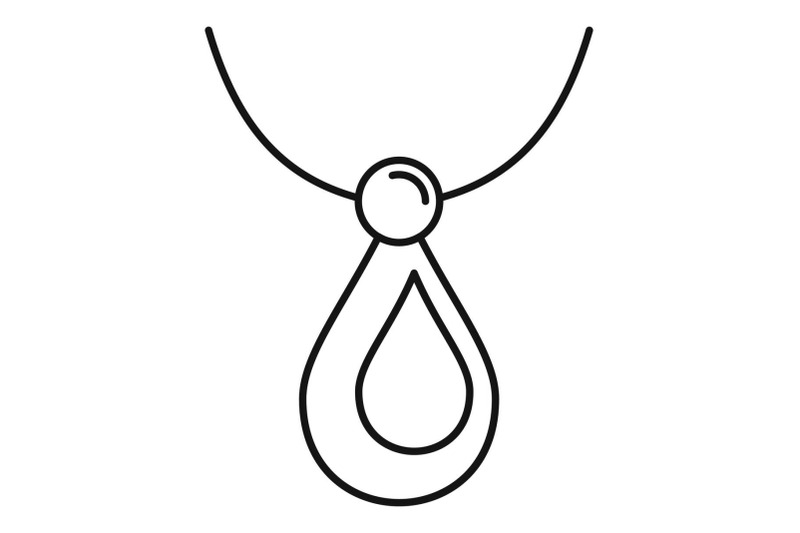 pearl-medallion-icon-outline-style