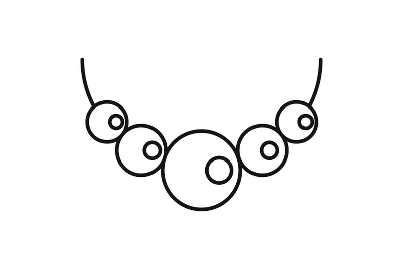 pearls-icon-outline-style