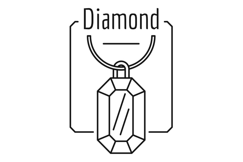 diamond-logo-outline-style