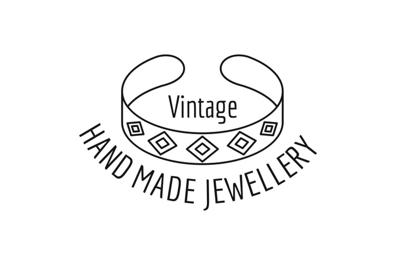 vintage-hand-made-jewellery-logo-outline-style