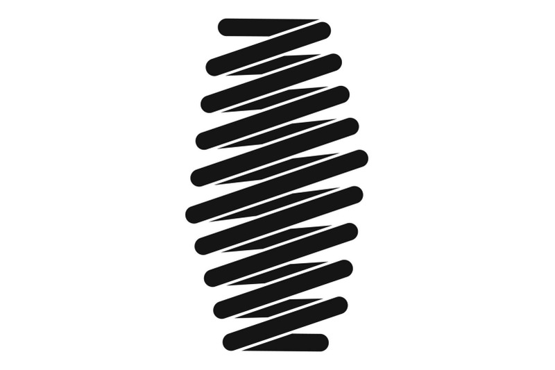 fat-spring-coil-icon-simple-style