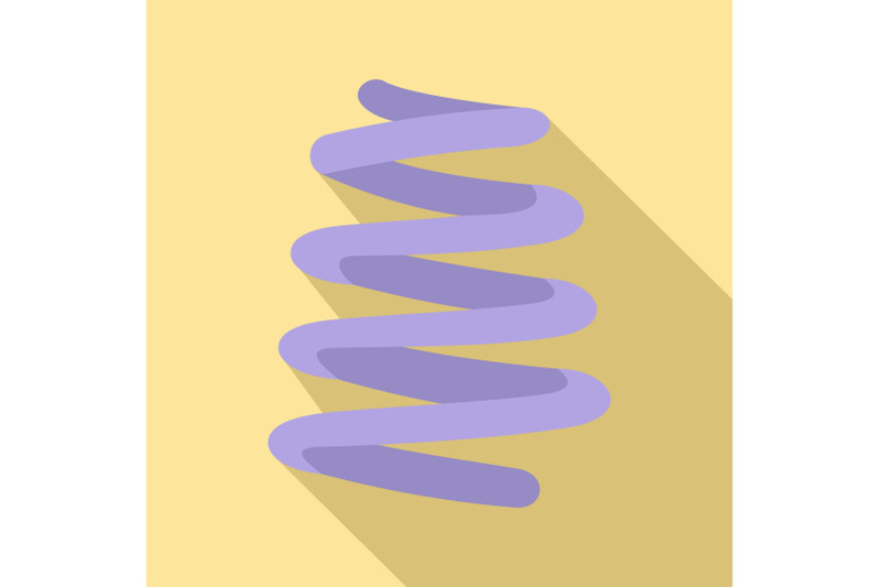 spiral-coil-icon-flat-style