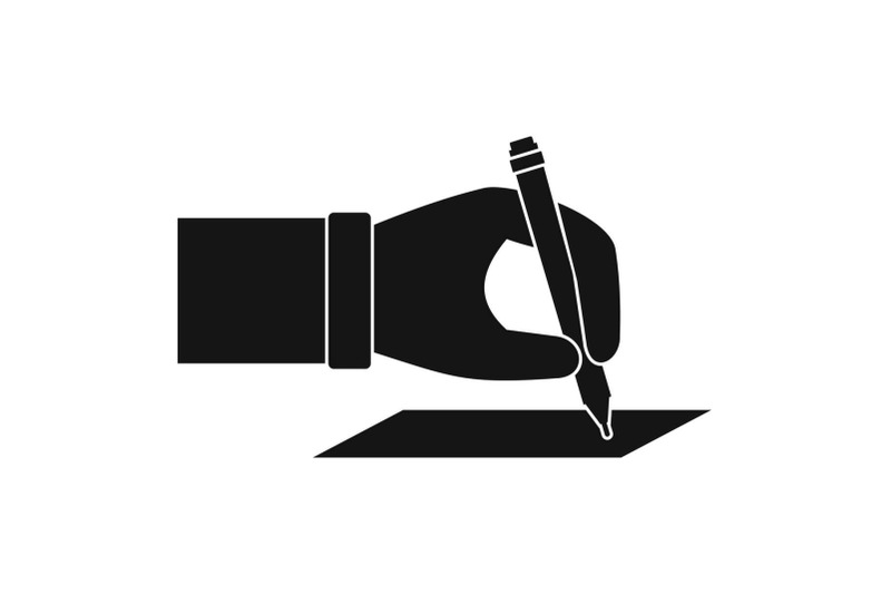 hand-sign-election-icon-simple-style