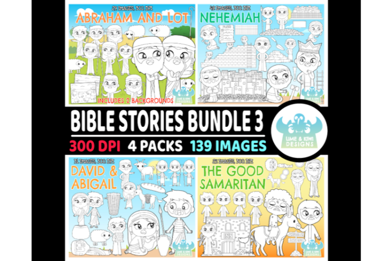 bible-stories-digital-stamps-bundle-3-lime-and-kiwi-designs