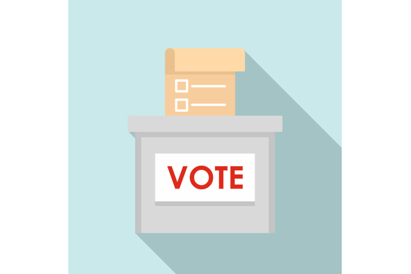 vote-election-box-icon-flat-style