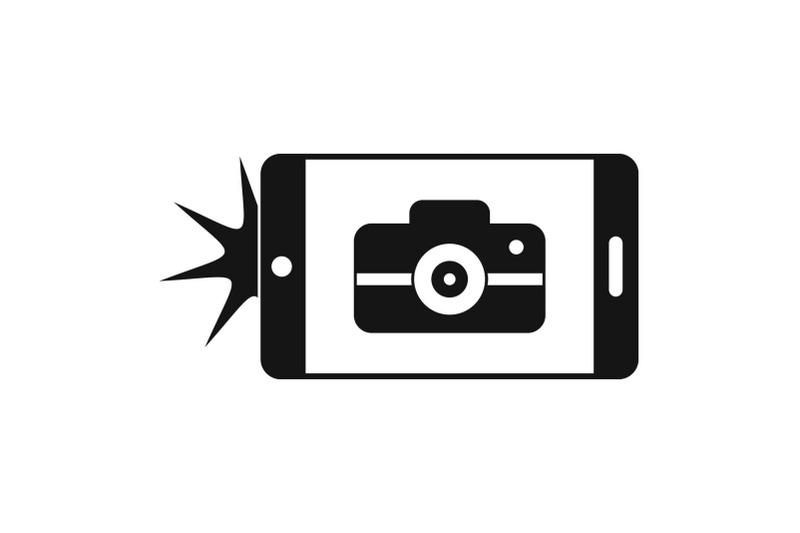 smartphone-take-photo-icon-simple-style