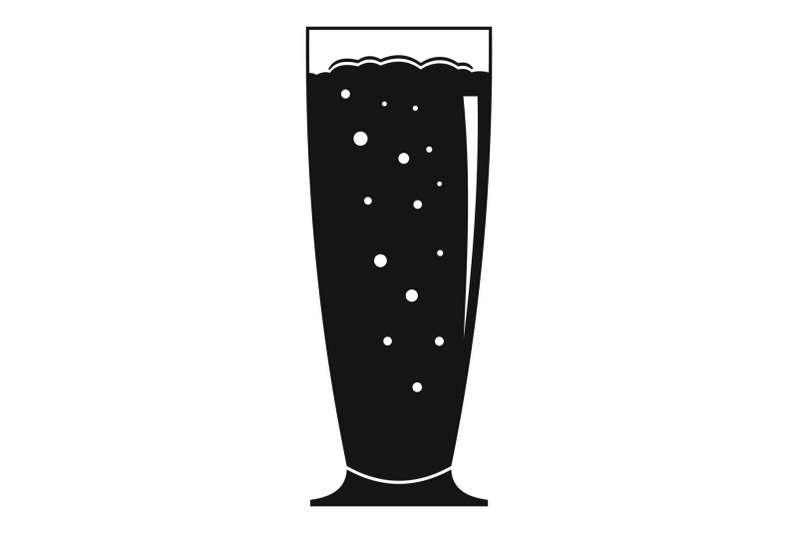 cherry-smoothie-icon-simple-style