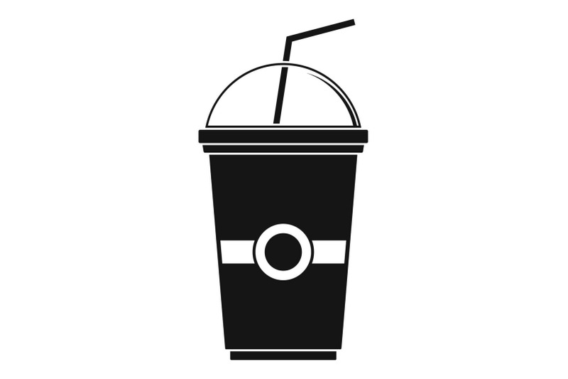 green-kiwi-smoothie-icon-simple-style