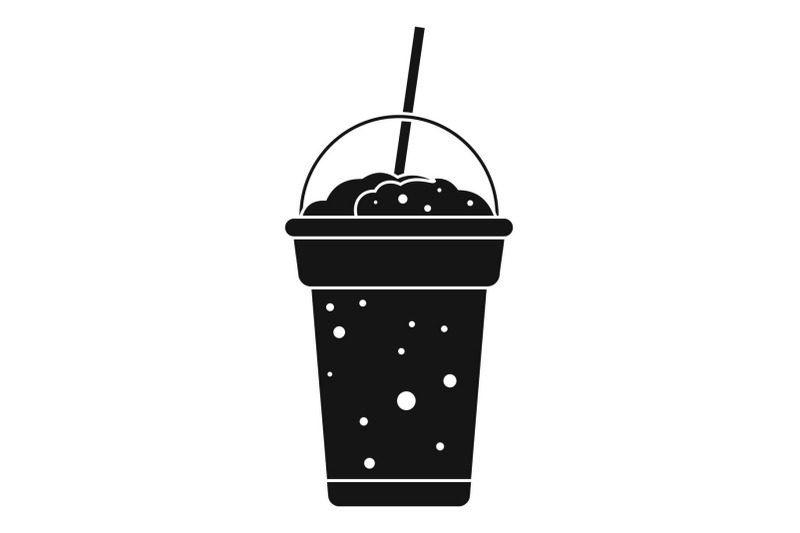 strawberry-smoothie-icon-simple-style