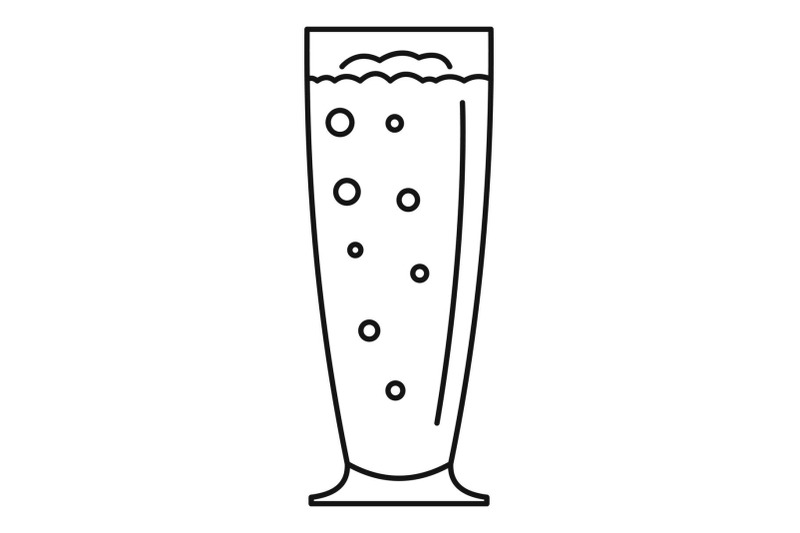cherry-smoothie-icon-outline-style