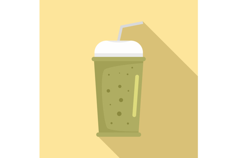 banana-kiwi-smoothie-icon-flat-style